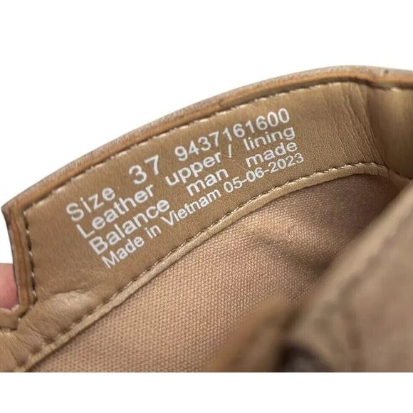 NEW Dansko Womens Size 37 / US 6.5 Taupe Tan Burnished Nubuck Brook Bootie Boot - Picture 9 of 10